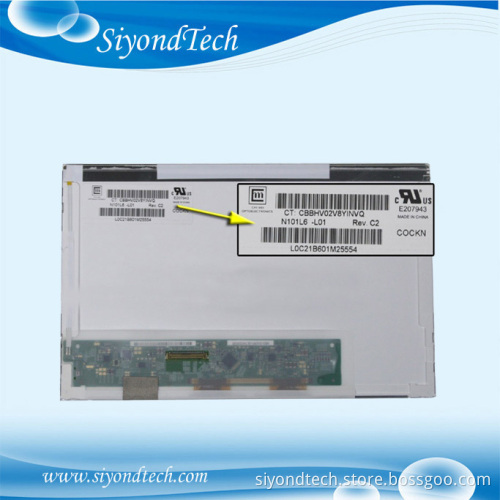 N101L6-L01 Rev. C2 New Chi Mei 10.1" WSVGA LED LCD Screen